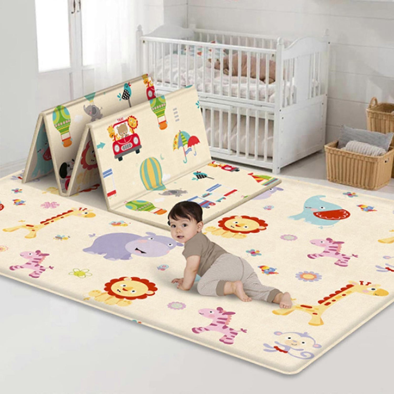 Foldable Baby Play Mat – Safe, Soft & Fun for Everyday Play