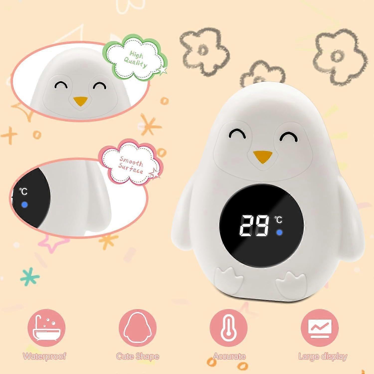 Baby Bath Thermometer – Perfect Water Temperature, Every Time